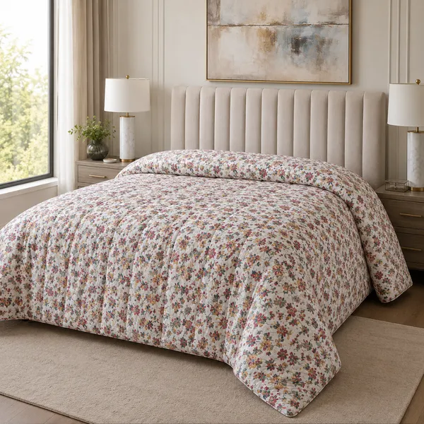Beige_Microfiber_Quilt_For_Bedroom