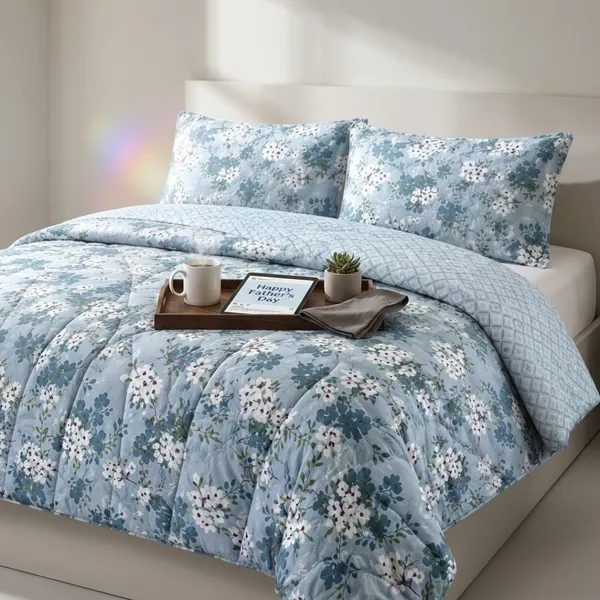 Blue_Microfiber_Quilt_For_Bedroom