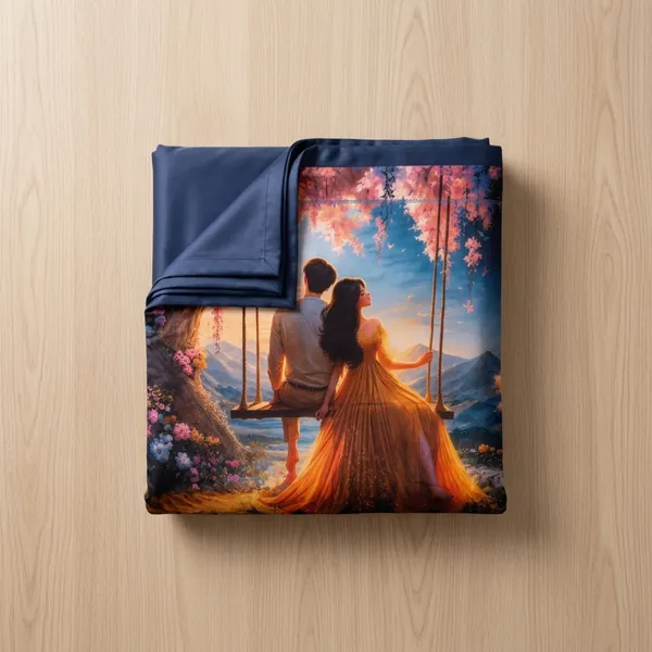 Multicolor_Glace_Cotton_Bedsheet_With_Pillow_Cover_For_Bedroom