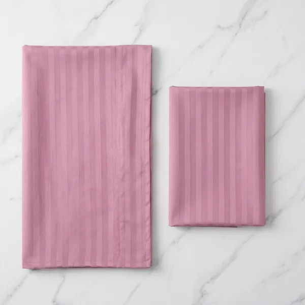 Pink_Cotton_Stripe_Bedsheet_With_Pillow_Cover_For_Bedroom