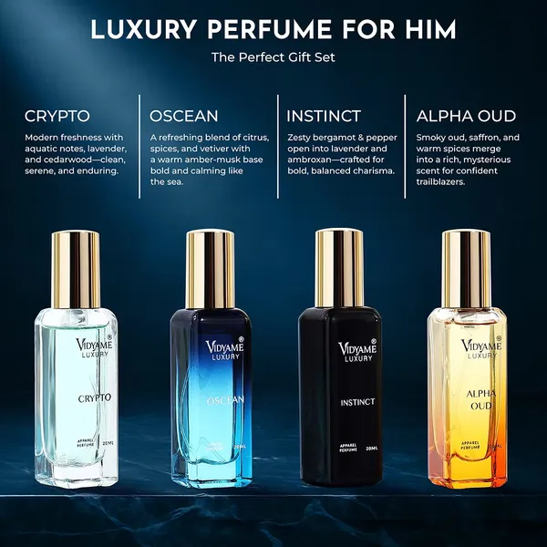 Illusion:_Premium_Men's_Gift_Set_of_4_—20ml_Perfumes_|_Every_Mood,_Every_Moment