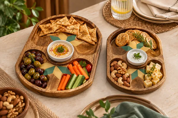 Cosmiic_Greens_Wooden_Serving_Platter_With_Bowls