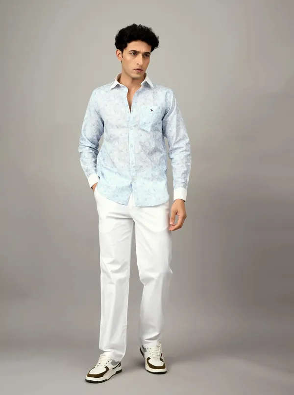 Sky_Blue_Floral_Artisanal_Linen_Shirt_Contrast_Edition_Skyblue