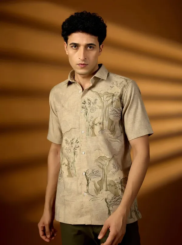 Artisan_Landscape_100_Premium_Cotton_Slub_Shirt_Earth_Tone