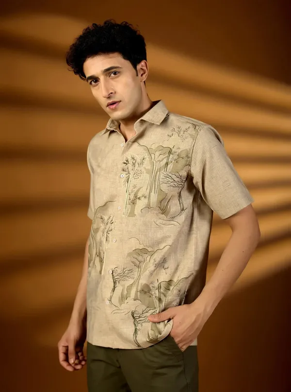 Artisan_Landscape_100_Premium_Cotton_Slub_Shirt_Earth_Tone