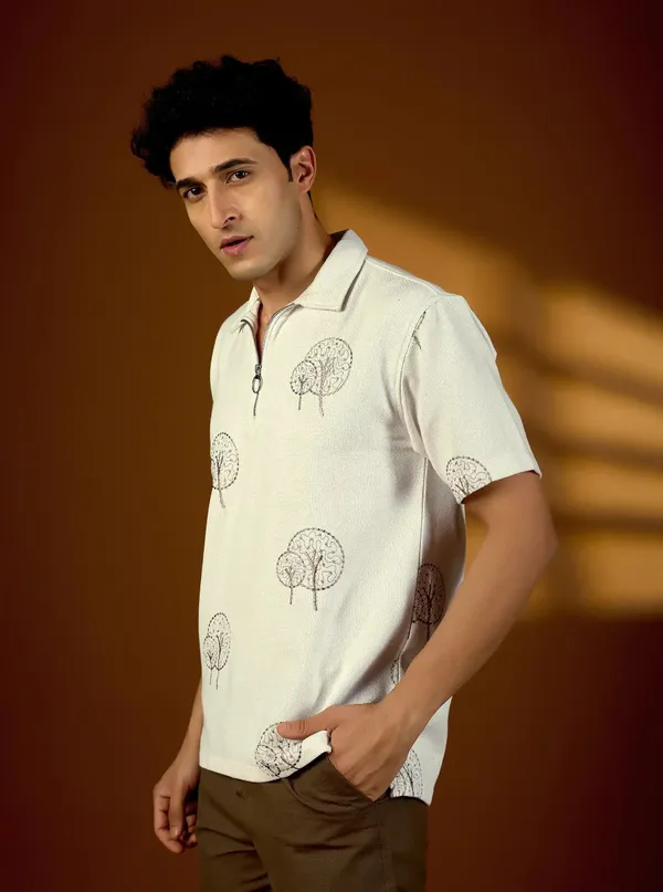 Earthy_Tree_Embroidered_Natural_Cotton_Short_Kurta_Beige_White