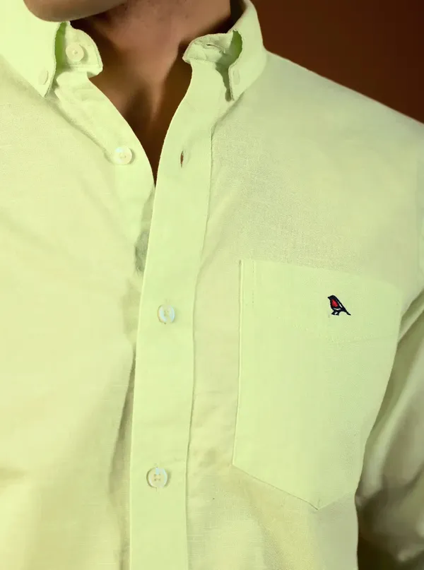 Mens_Premium_Lime_Green_Cotton_Linen_Blend_Shirt_Breathable_Casual_Fit_Lime_Green