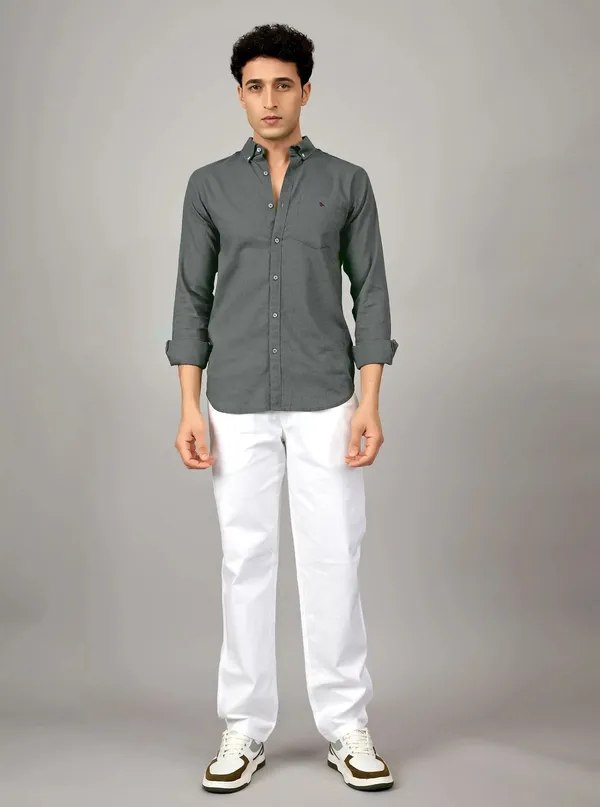 Premium_Charcoal_Cotton_Linen_Button_Down_Shirt_Slim_Fit