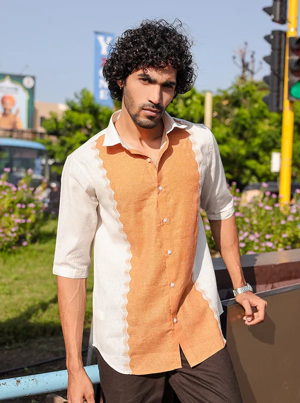 Earthbound_Paneled_Linen_Blend_Shirt_3_4_Sleeve_Edition_Beige