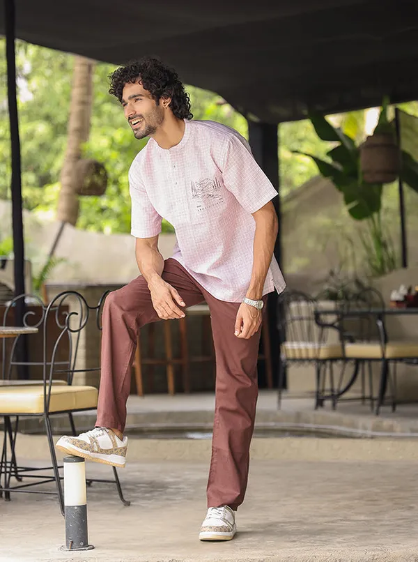 Wanderlust_Embroidered_Linen_Cotton_Short_Kurta_Blush_Pink
