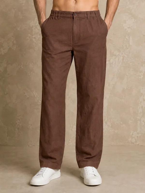 Premium_100_Pure_Linen_Mens_Trousers_Mocha_Brown