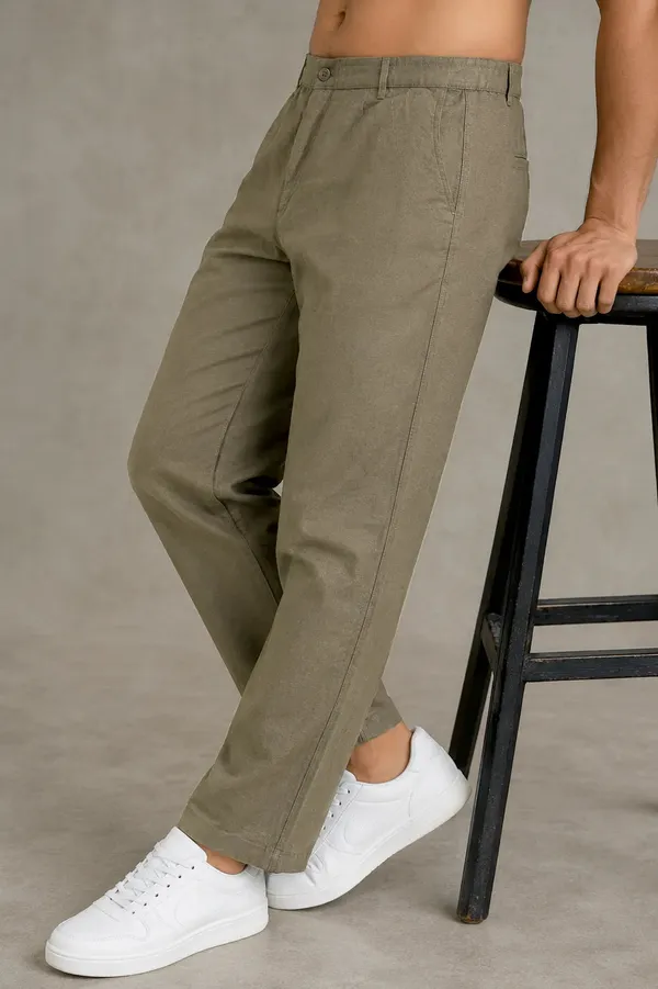 Premium_100_Pure_Linen_Mens_Pleated_Trousers_Olive_Green_Olive_Green