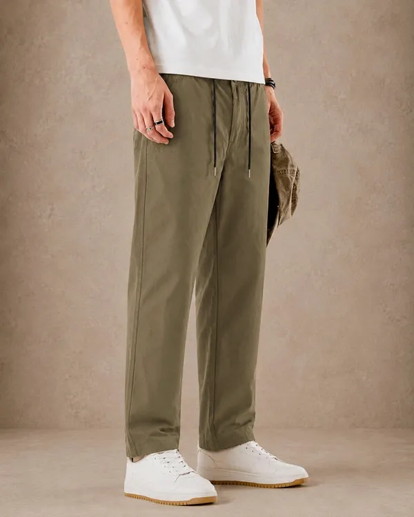 Premium_Nylon_Lycra_4_Way_Stretch_Pants_Ranger_Olive_Green