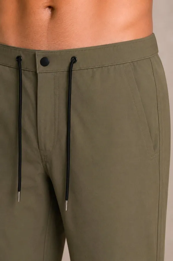 Premium_Nylon_Lycra_4_Way_Stretch_Pants_Ranger_Olive_Green