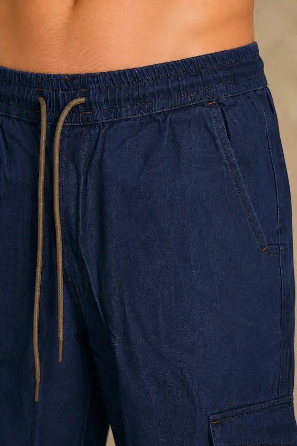 Premium_Cotton_Tencel_Non_Stretch_Cargo_Pants_Raw_Indigo_Blue_Raw_Indigo