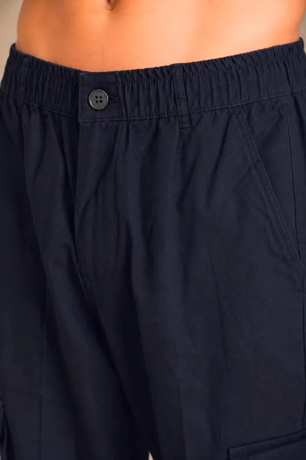 Premium_Cotton_Linen_Slub_Mens_Cargo_Pants_Deep_Navy_Blue_Midnight_Navy
