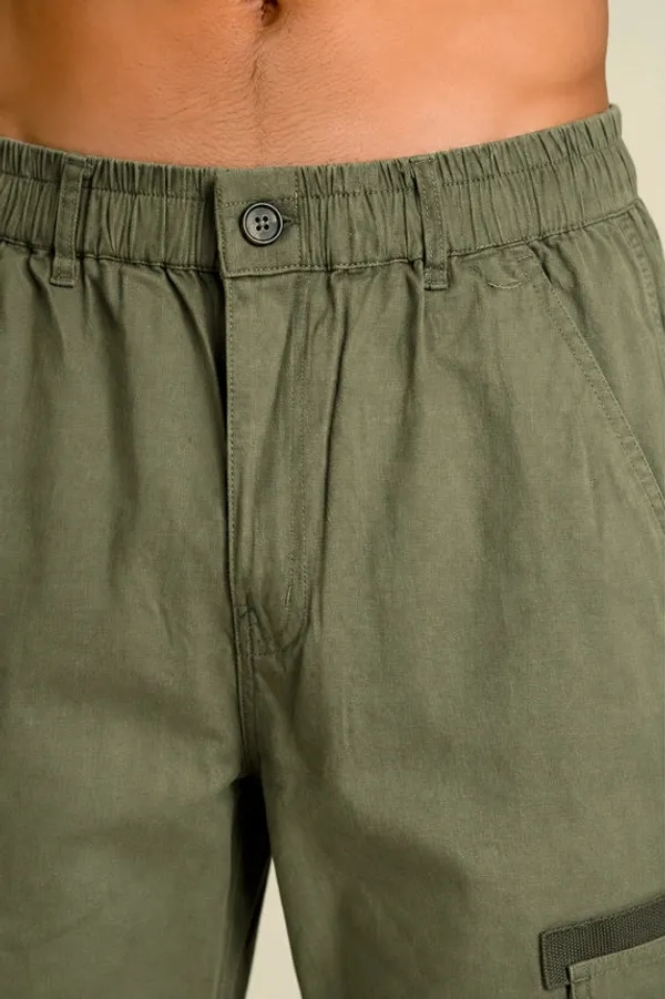 Premium_100_Cotton_Slub_Mens_Cargo_Pants_Military_Olive_Green