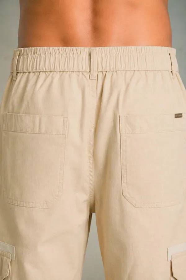 Premium_100_Cotton_Slub_Mens_Cargo_Pants_Sand_Beige