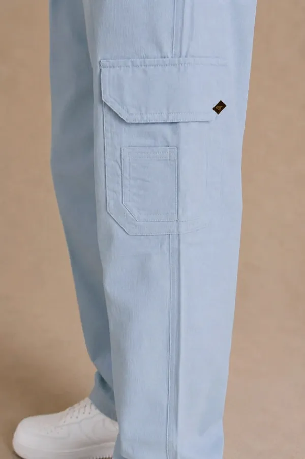 Premium_100_Cotton_Slub_Mens_Cargo_Pants_Sky_Blue