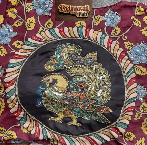 Maroon_Silk_Zari_Embroidered_Blouse_For_Women