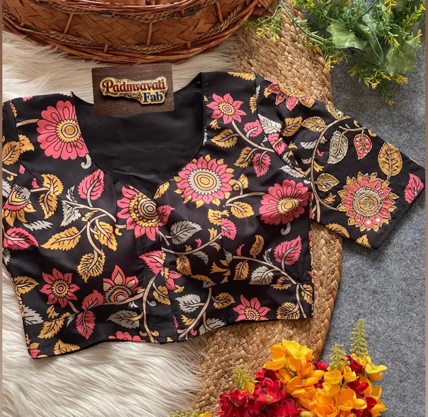 Black_Silk_Zardozi_Embroidered_Blouse_For_Women