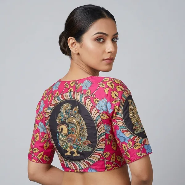 Pink_Silk_Zari_Embroidered_Blouse_For_Women