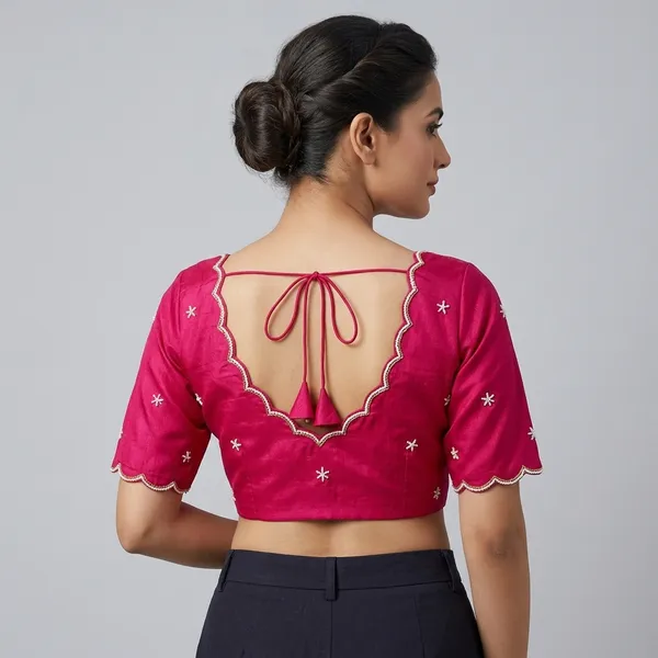 Pink_Cotton_Silk_Pearl_Embroidered_Blouse_For_Women