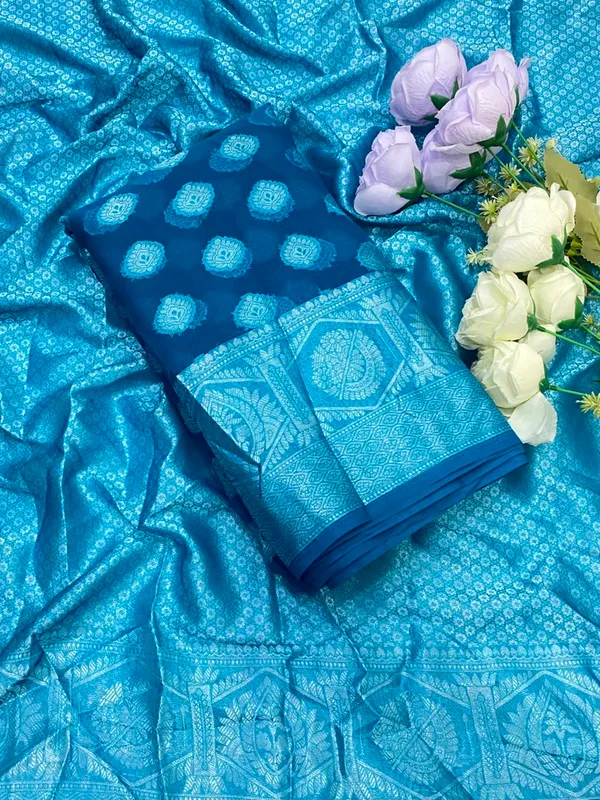 Georette_Soft_Silk_Saree_Banarasi_Silk_Saree_Trending_Colour