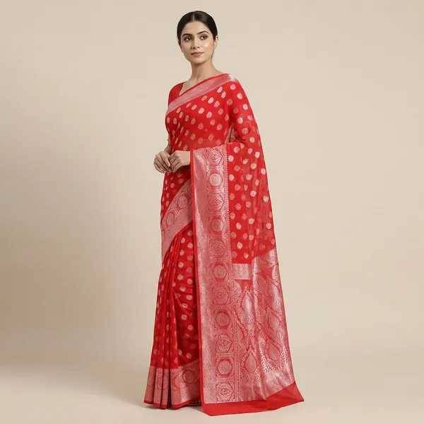 Georette_Soft_Silk_Saree_Banarasi_Silk_Saree_Trending_Colour