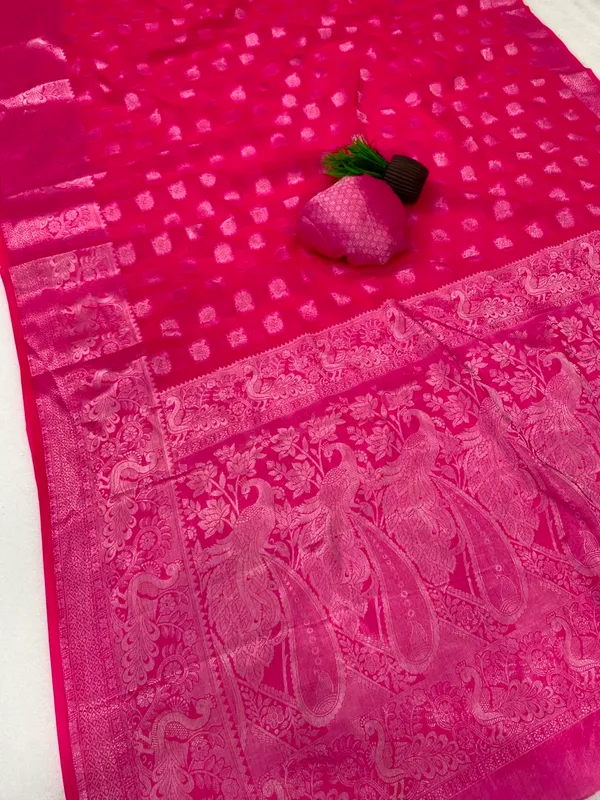 Women's_Premium_Banarasi_Silk_Saree_|_with_Rich_Zari_Weaving_|_Festive_&_Wedding_Wear_Traditional_Saree_|_Soft_Silk_Saree_with_Elegant_Pallu