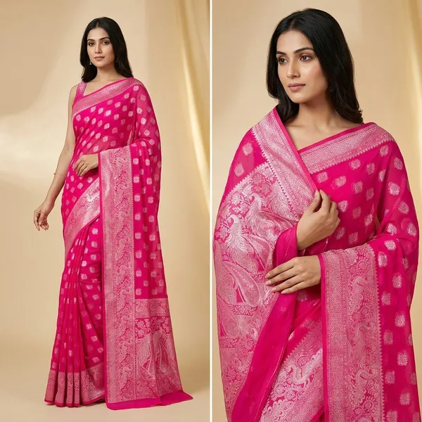 Women's_Premium_Banarasi_Silk_Saree_|_with_Rich_Zari_Weaving_|_Festive_&_Wedding_Wear_Traditional_Saree_|_Soft_Silk_Saree_with_Elegant_Pallu