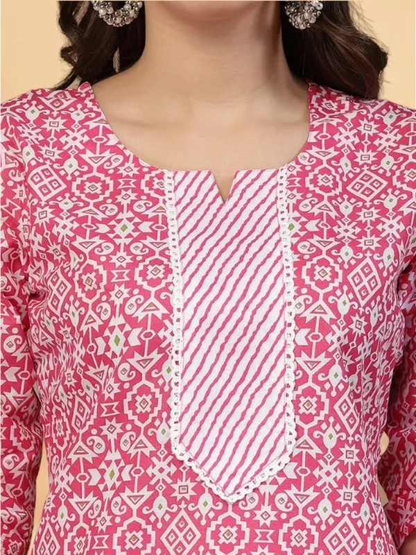 Pink_Cotton_Straight_Kurta_Pant_Set_For_Women