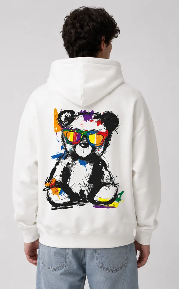 White_Men's_Cotton_Hoodie