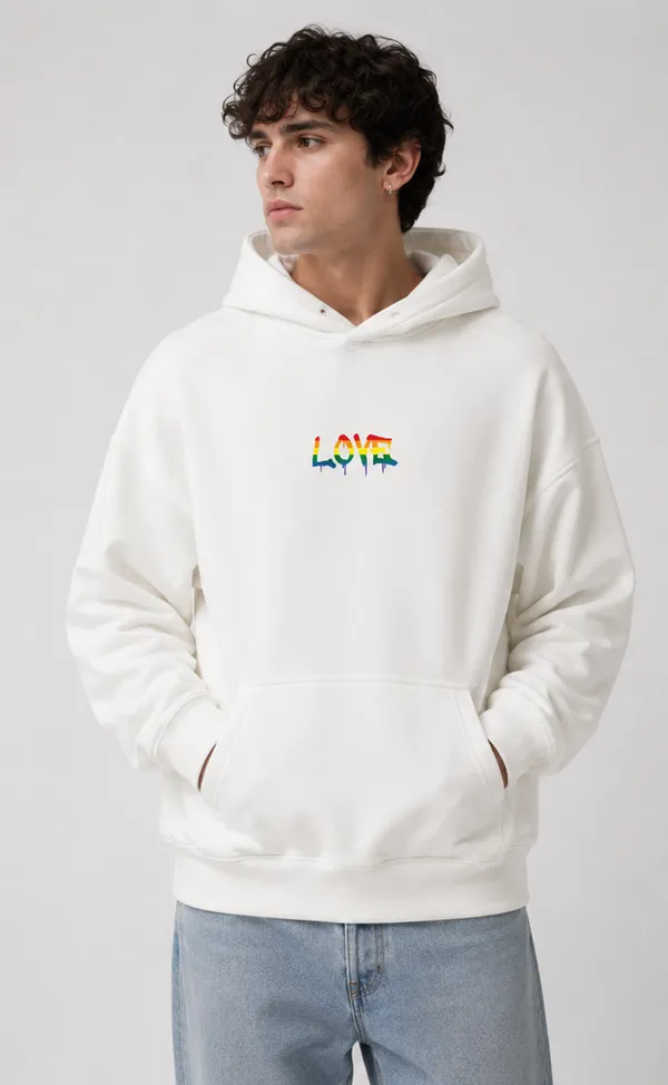 White_Men's_Cotton_Hoodie