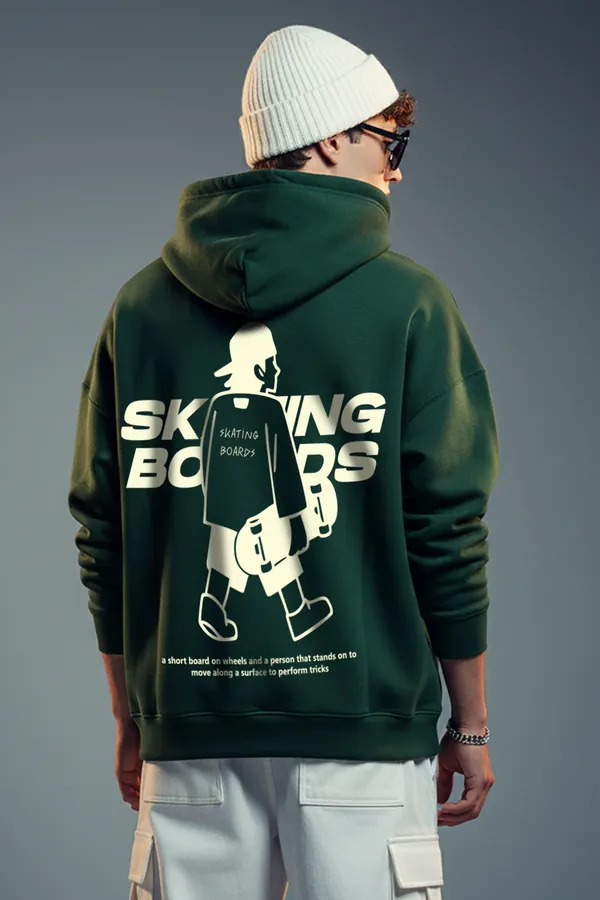 Dark_Green_Men's_Cotton_Hoodie