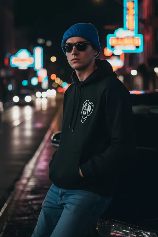 Black_Men's_Cotton_Hoodie