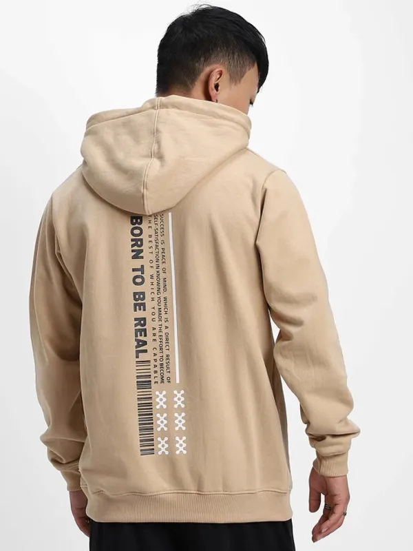 Beige_Men's_Cotton_Hoodie