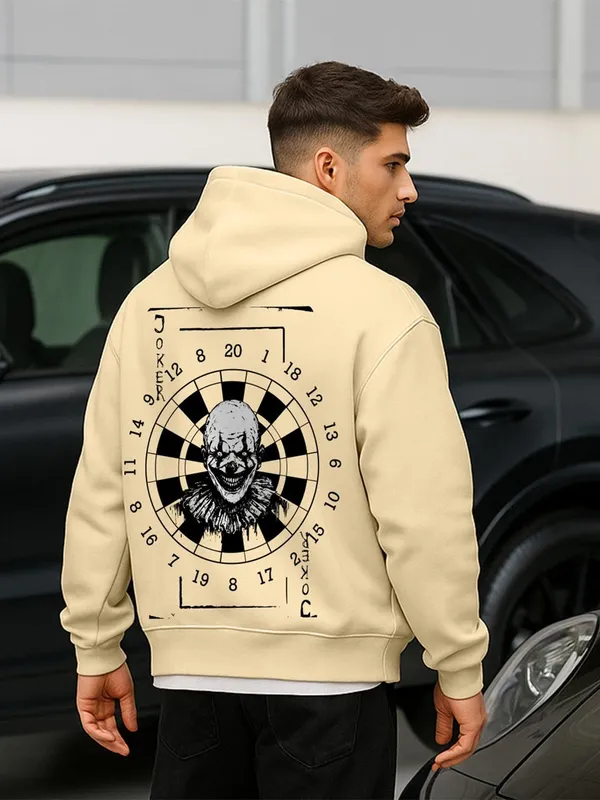 Beige_Men's_Cotton_Hoodie