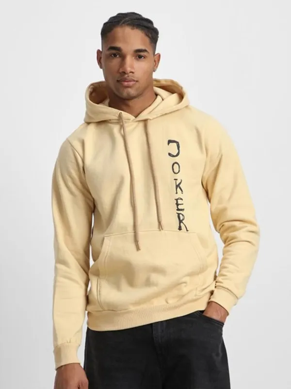 Beige_Men's_Cotton_Hoodie