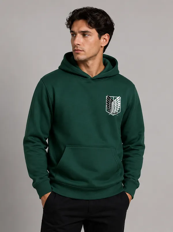 Dark_Green_Men's_Cotton_Hoodie