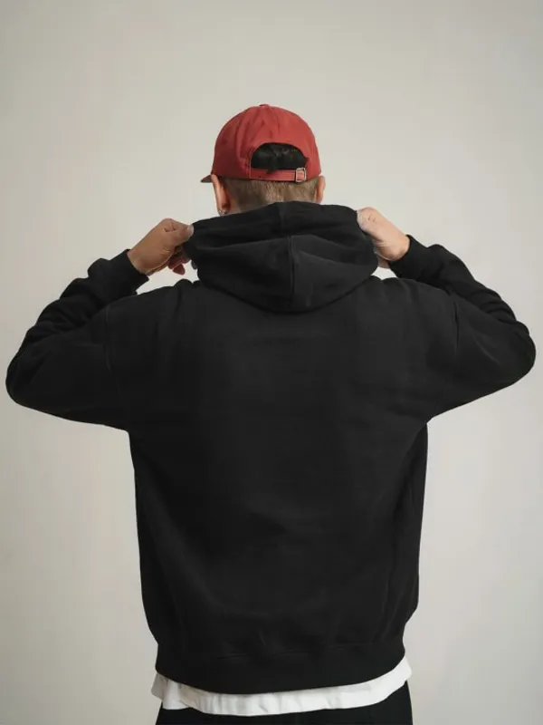Black_Men's_Cotton_Hoodie