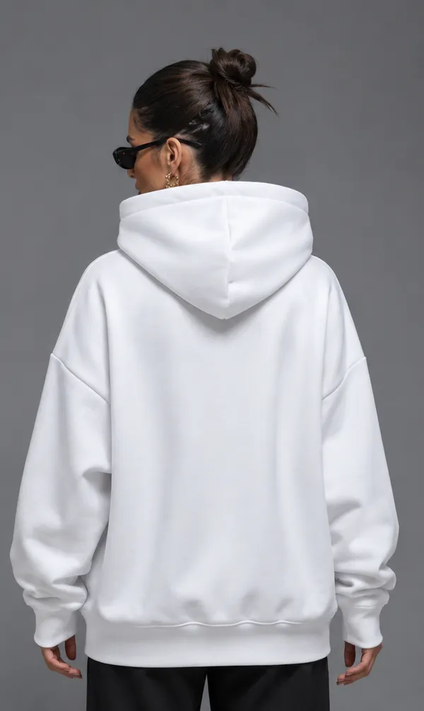 White_Women's_Cotton_Hoodie