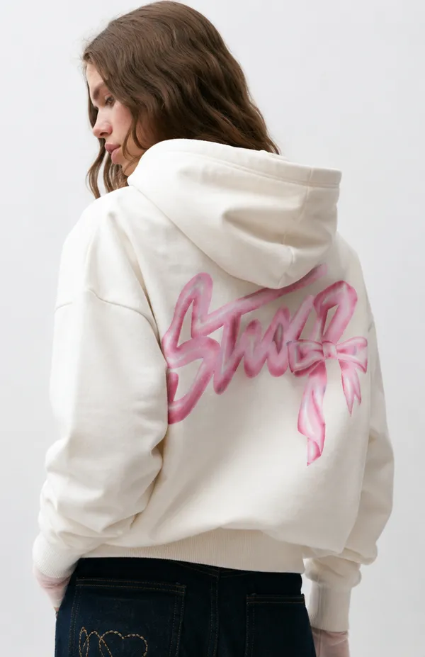 Beige_Wo_Men's_Cotton_Hoodie
