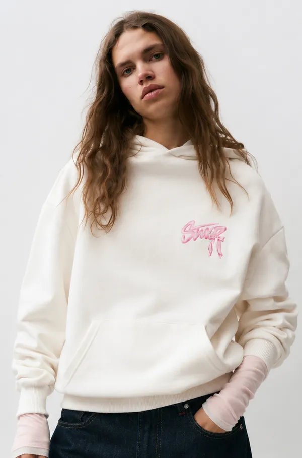 Beige_Wo_Men's_Cotton_Hoodie