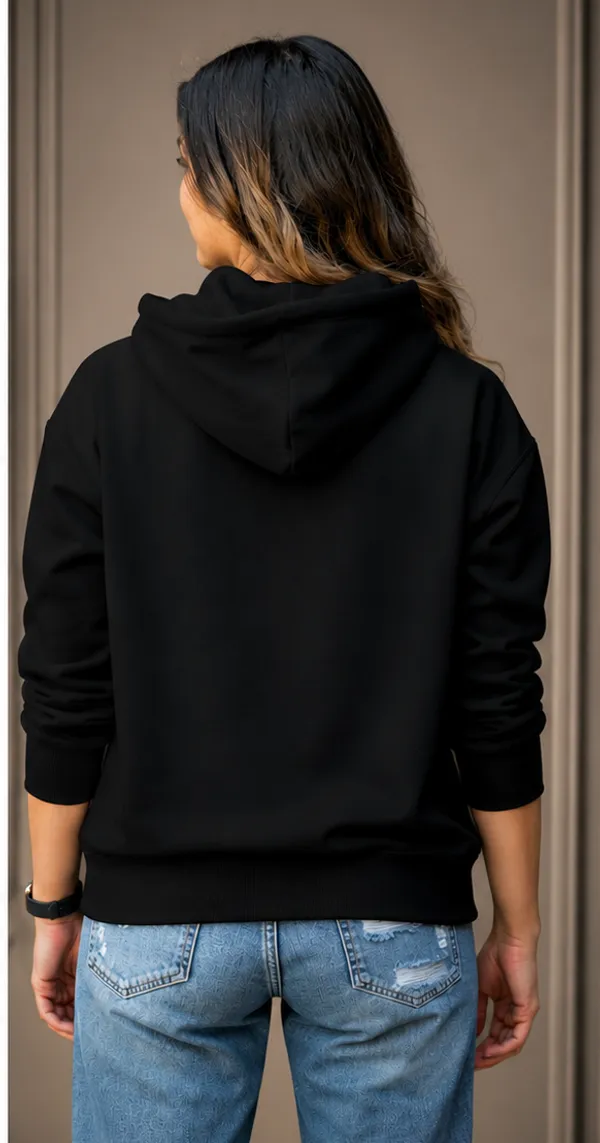 Black_Women's_Cotton_Hoodie