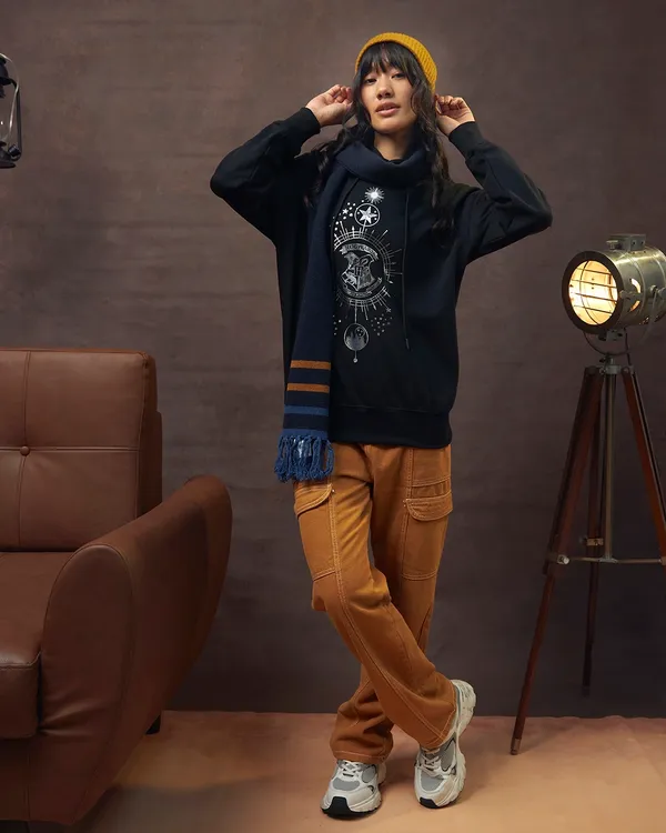 Black_Women's_Cotton_Hoodie