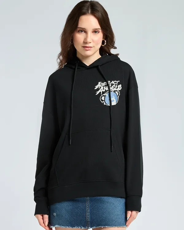 Black_Women's_Cotton_Hoodie