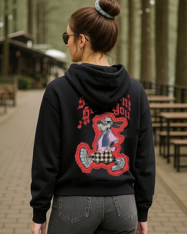 Black_Women's_Cotton_Hoodie