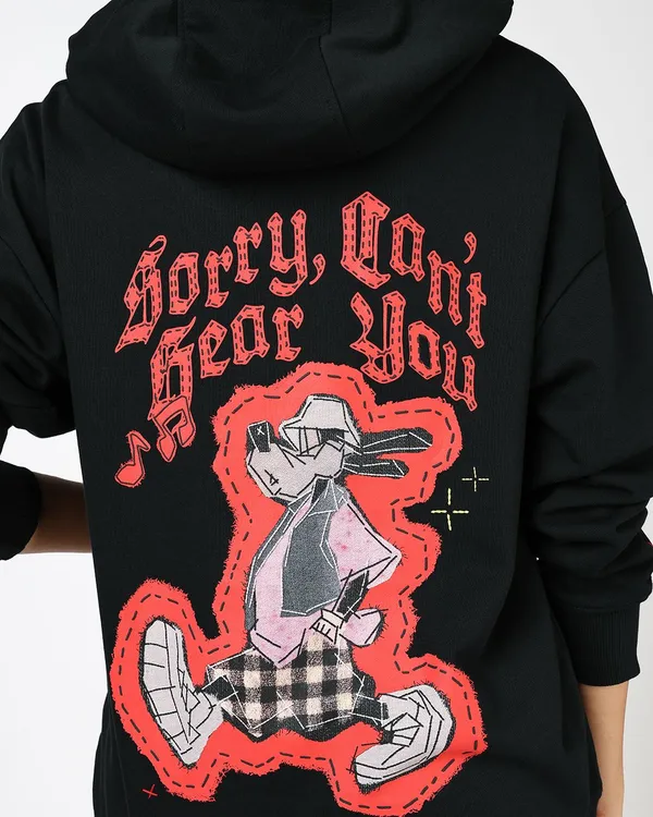 Black_Women's_Cotton_Hoodie