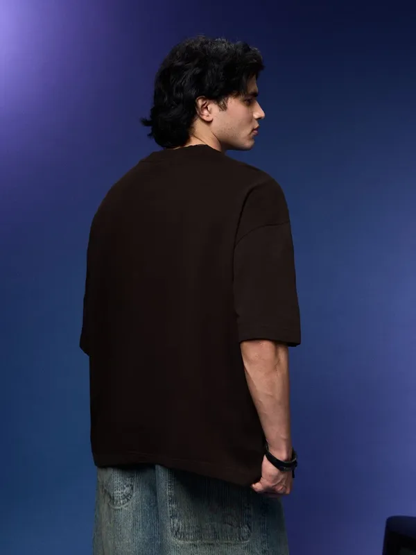 Brown_Men's_Cotton_Oversize_T_shirt